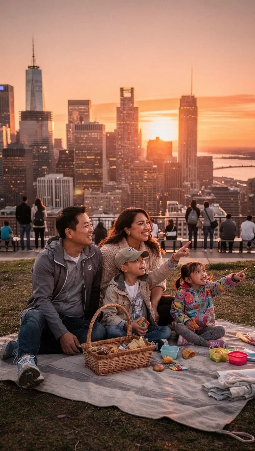 Zespół planujący wycieczkę miejską przy stole z mapami i notatkami.